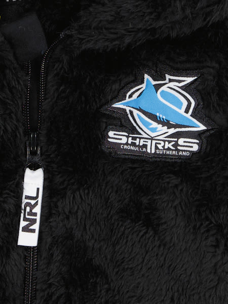 Sharks NRL Baby Fluffy Jacket