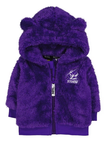 Melbourne Storm NRL Baby Fluffy Jacket