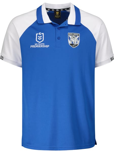 Bulldogs NRL Adult Polo Shirt