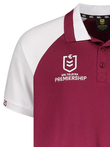 Manly Sea Eagles NRL Adult Polo Shirt