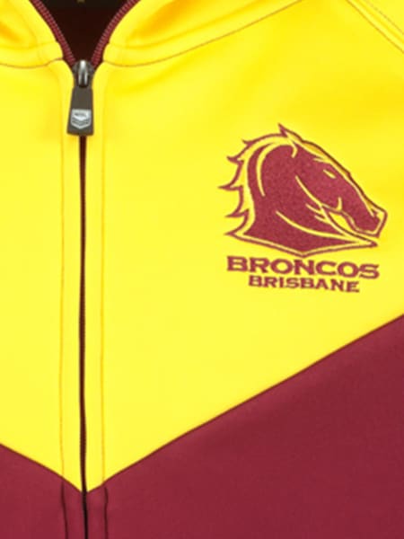 Broncos NRL Adult Zip Jacket