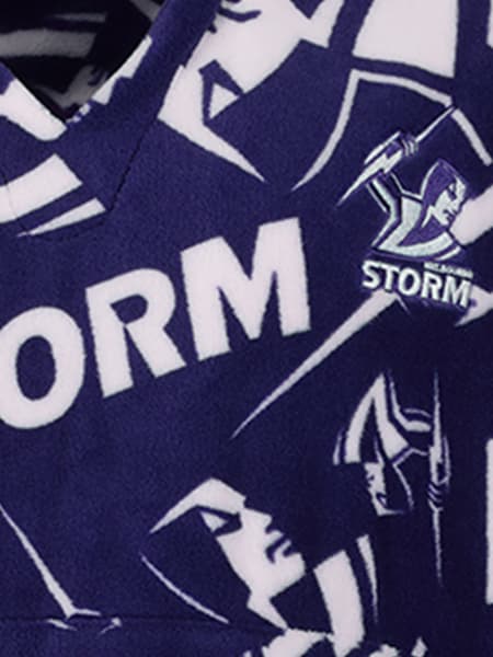 Melbourne Storm NRL Adult Oversized Hoodie