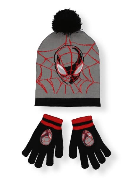 Spiderman Toddler Beanie And Glove Set