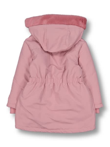 Toddler Girl Fur Hood Parka Jacket