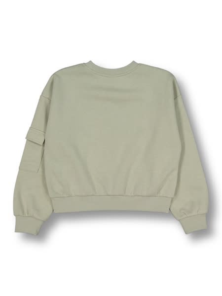 Girls Cargo Fleece Sweater
