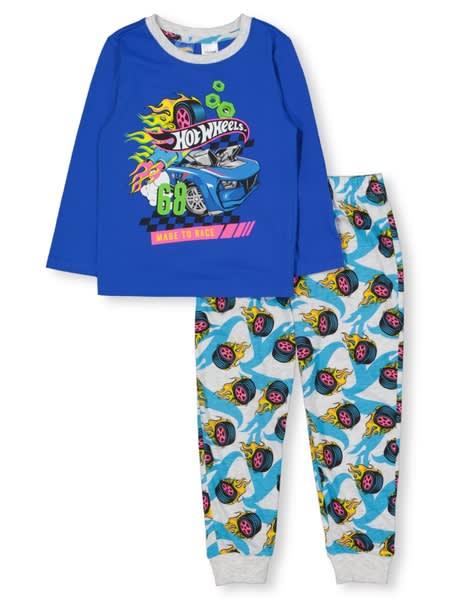 Toddler Boys Knit Pyjama Set