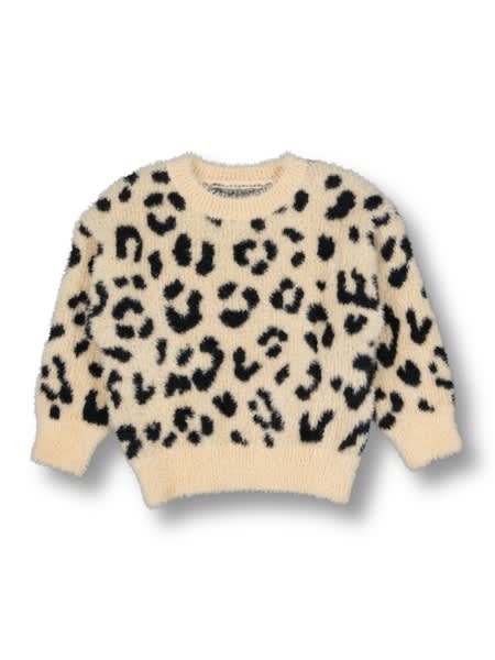 Toddler Girls Leopard Knitwear