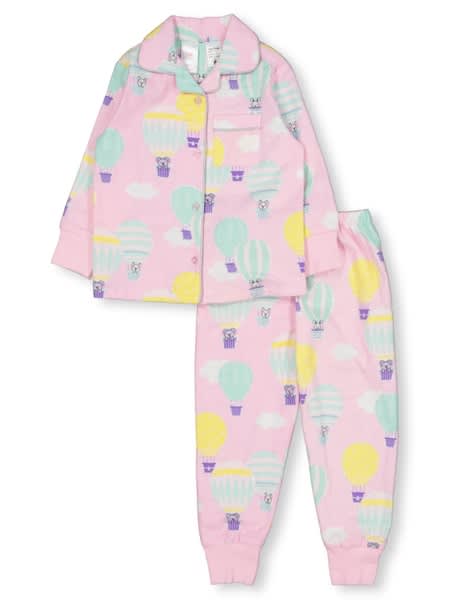 Girls 3-10 Flannelette Pyjama