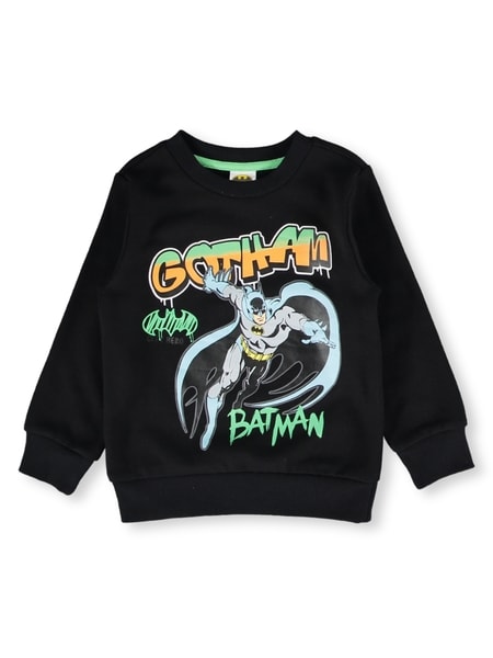 Toddler Boys Batman Fleece Sweater