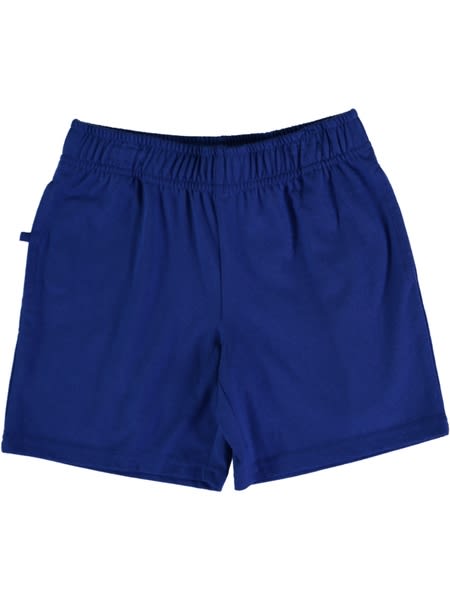 Kids Knit School Shorts - Royal Blue