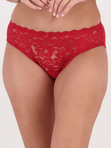 Lace Red Underwear  Best&Less™ Online