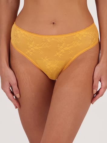 Womens Yellow Underwear