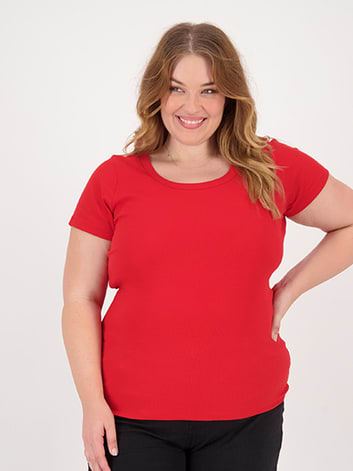 Red : Plus Size Clothing