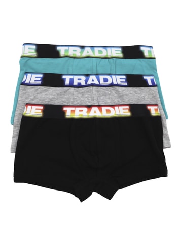 Multi colour Boys Tradie 2 Pack Fly Front Trunk