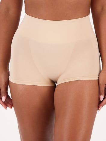 Firm Control High Waisted Shorts - Womens Activewear, Shapewear
